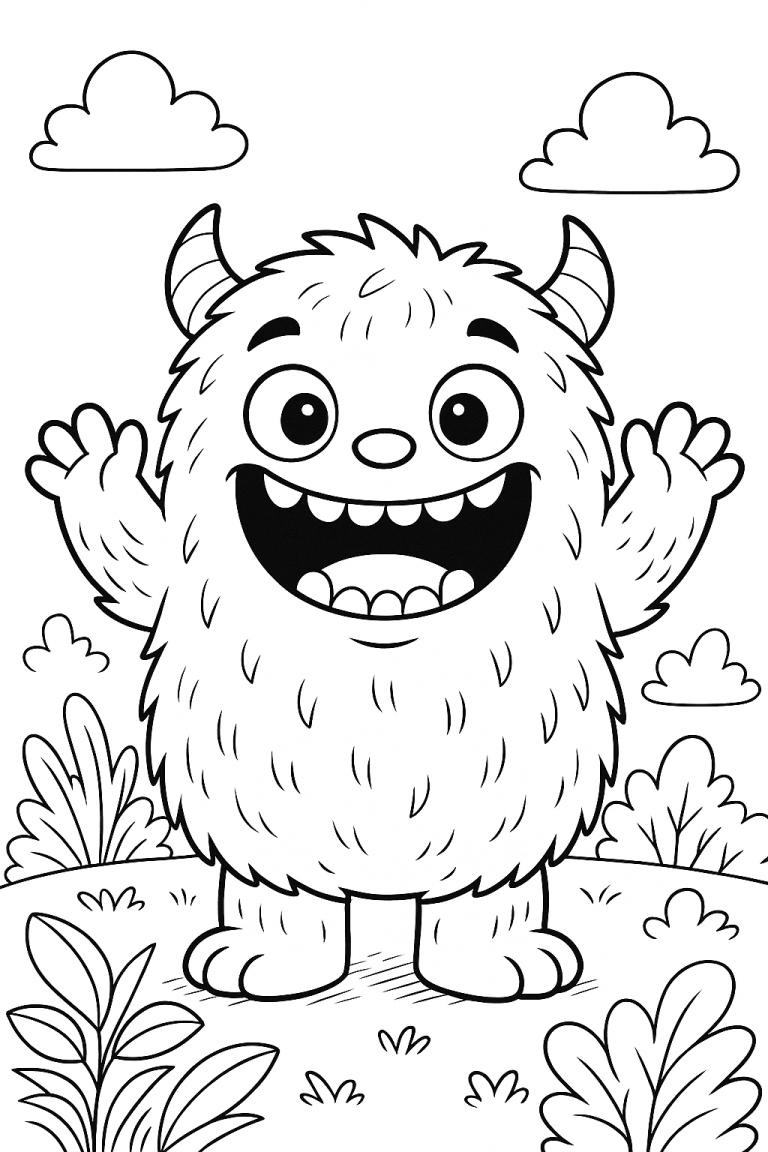 Furry Monster Smile