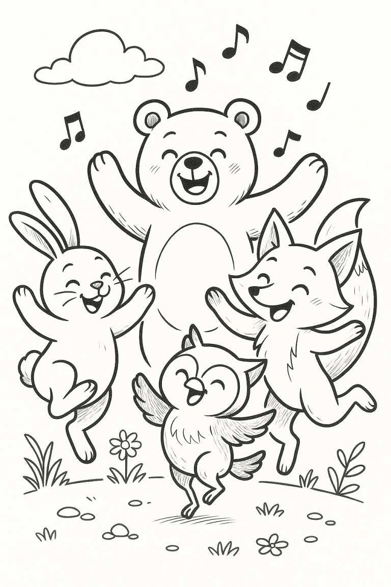 Joyful Dancing Animals